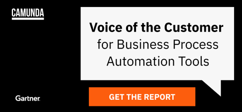 Gartner® Voice of the Customer for Business Process Automation Tools