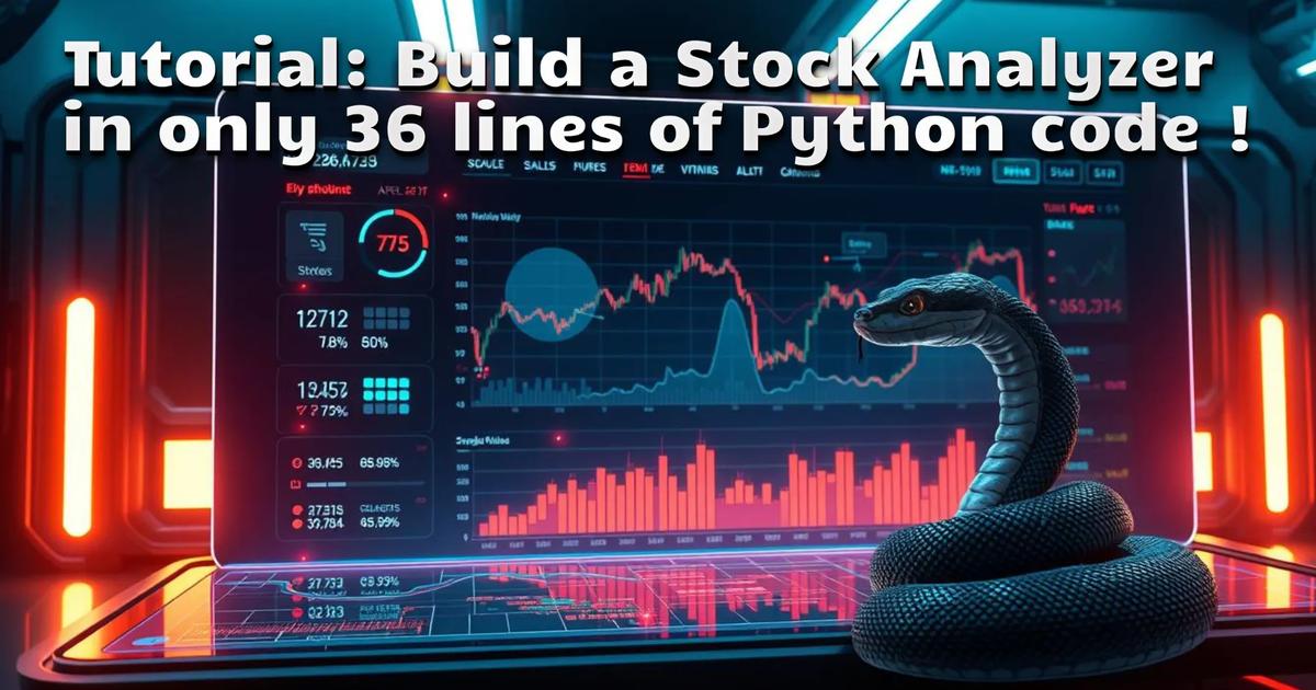 Mastering Python Dashboards: Tutorial to Build a Stock Analyzer with ...