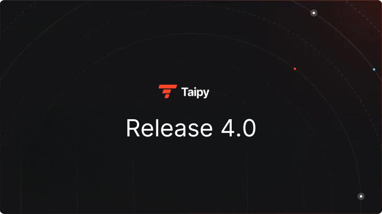 Taipy 4.0: Redefining Data and AI Application Development