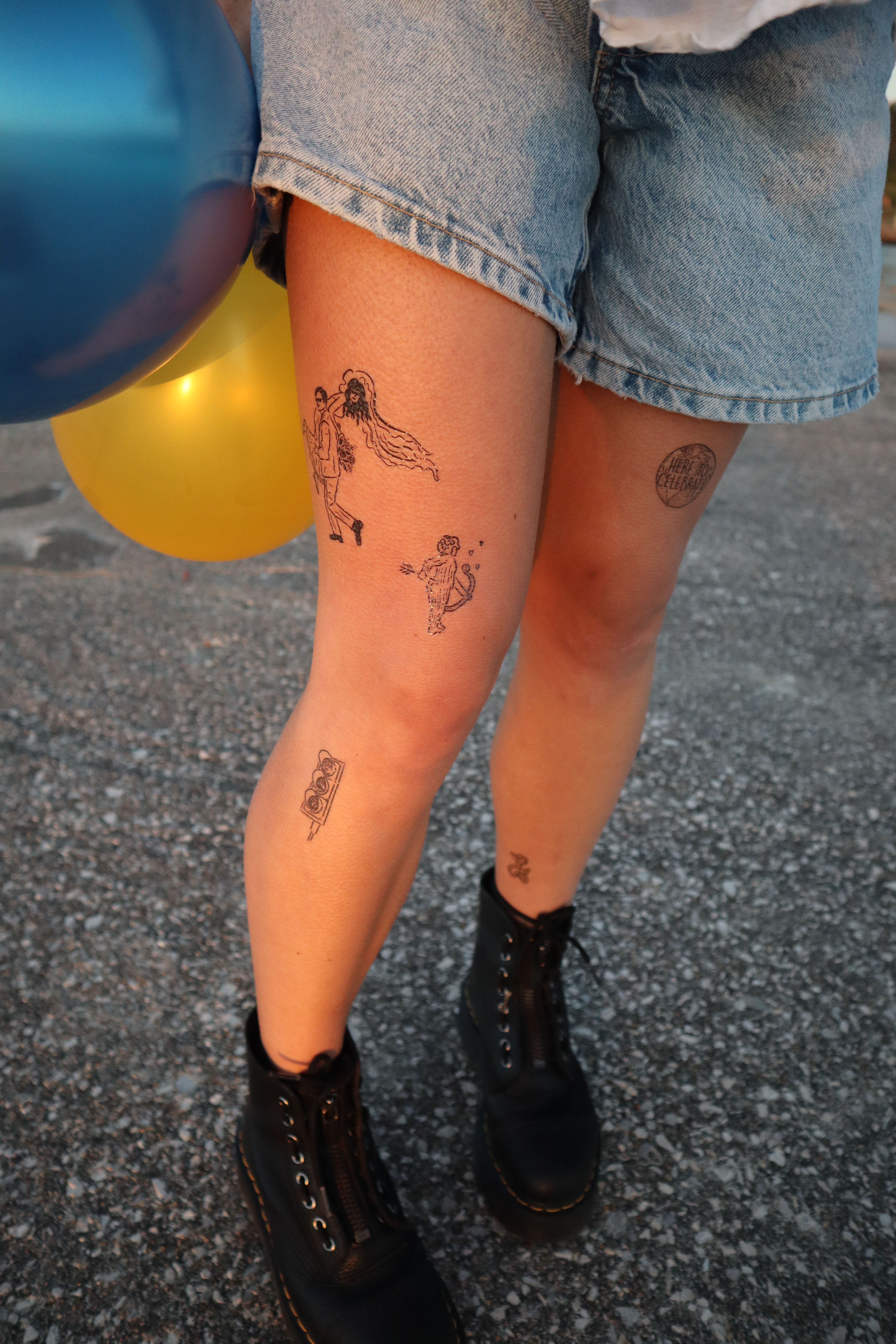 temporary tattoos collage portugal