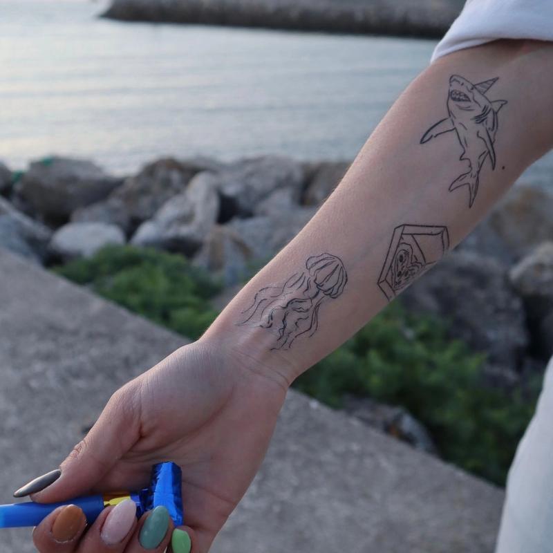 InkFest tattoo on forearm