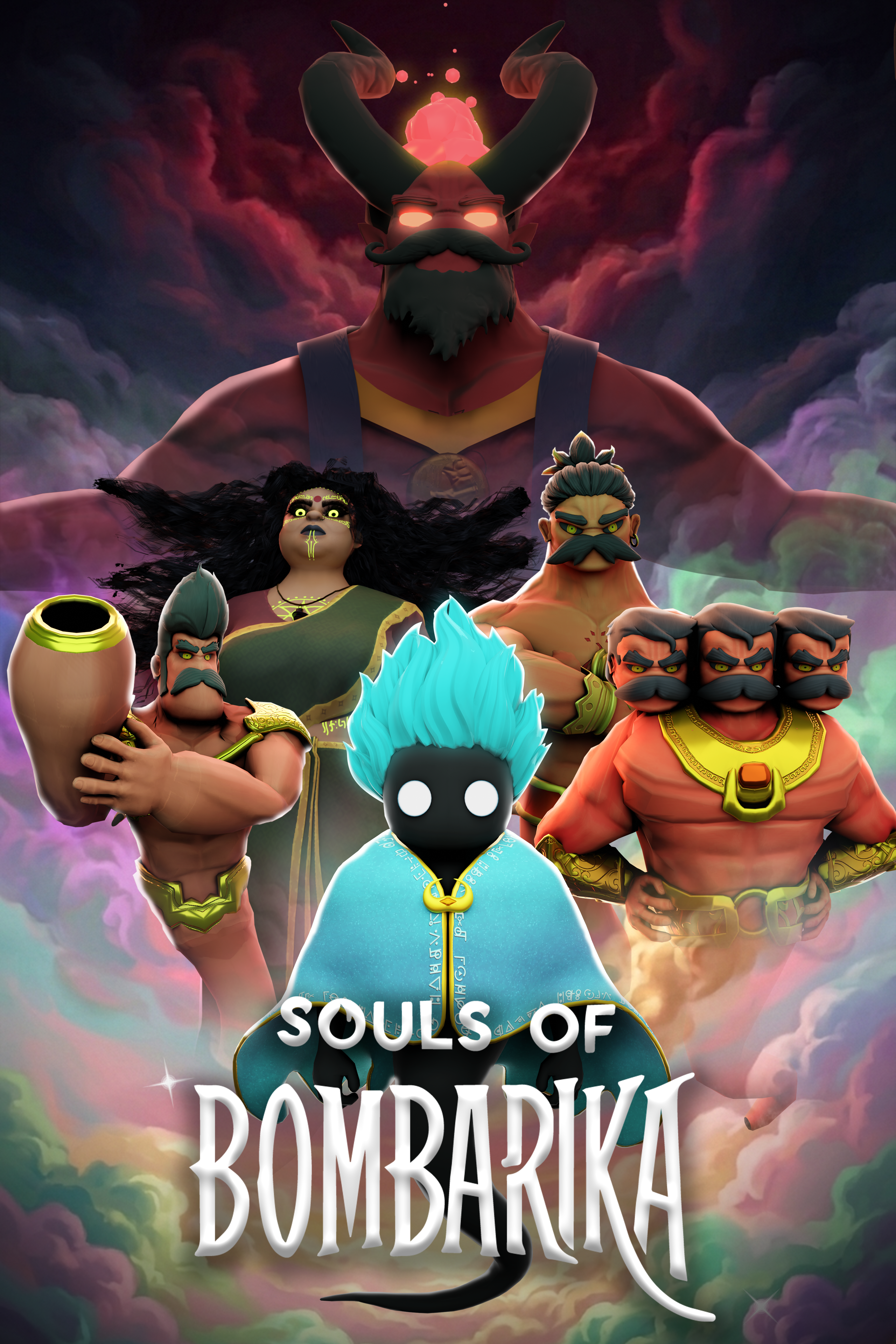 Key art for Souls of Bombarika (placeholder)