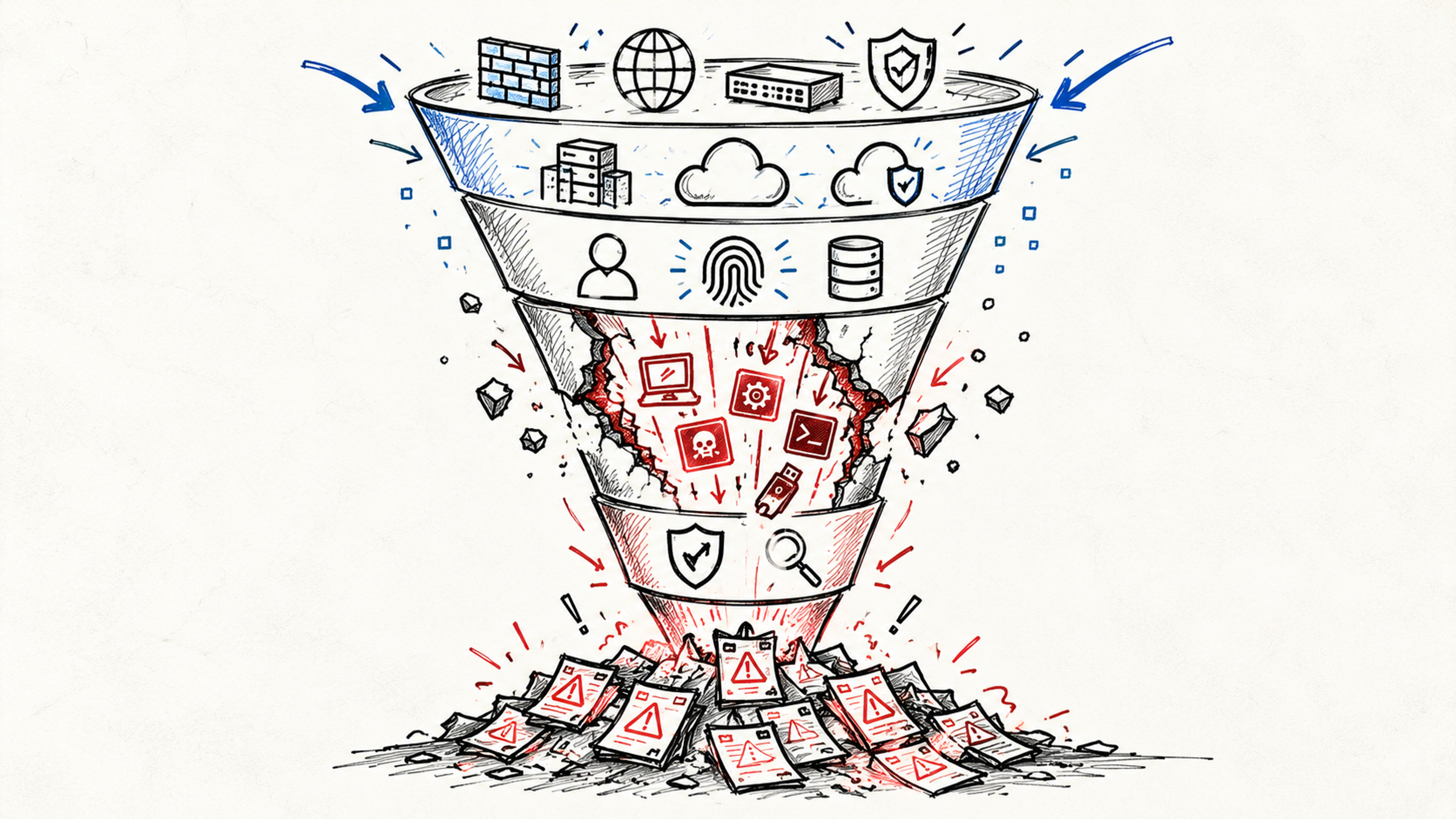 The Security Funnel Has a Hole in It