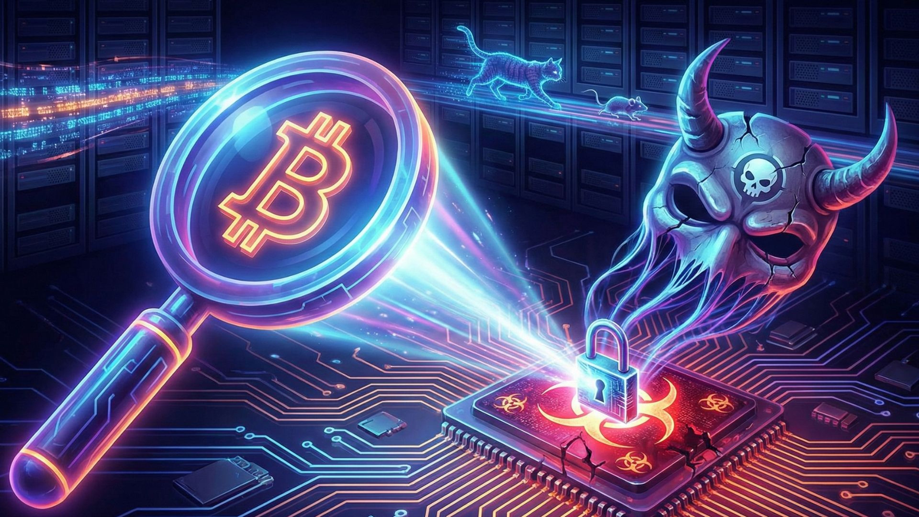 Cybersecurity illustration symbolizing the detection of stealthy malicious bootloaders