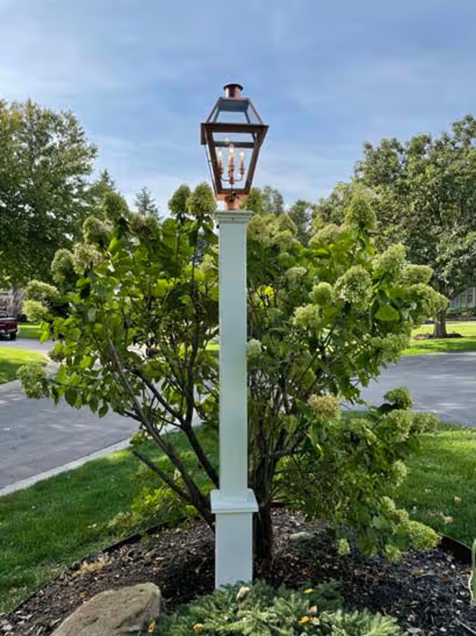 lamp posts