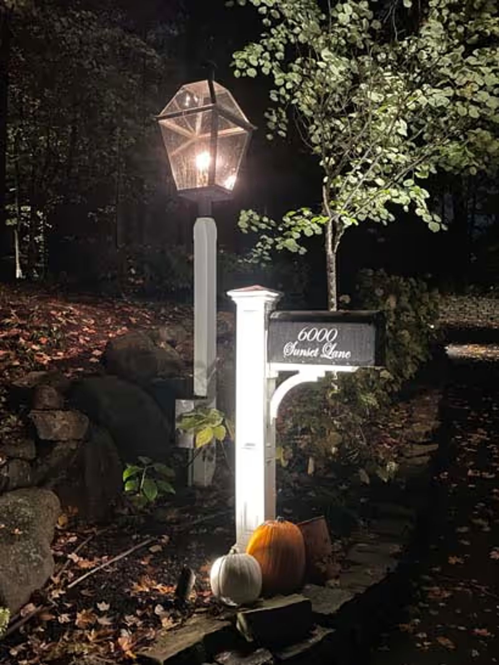 lamp posts