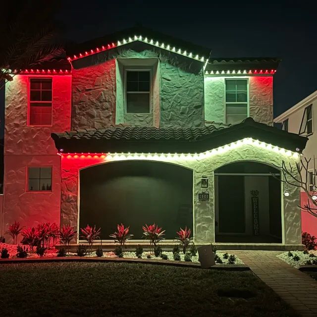Permanent Roofline Lighting