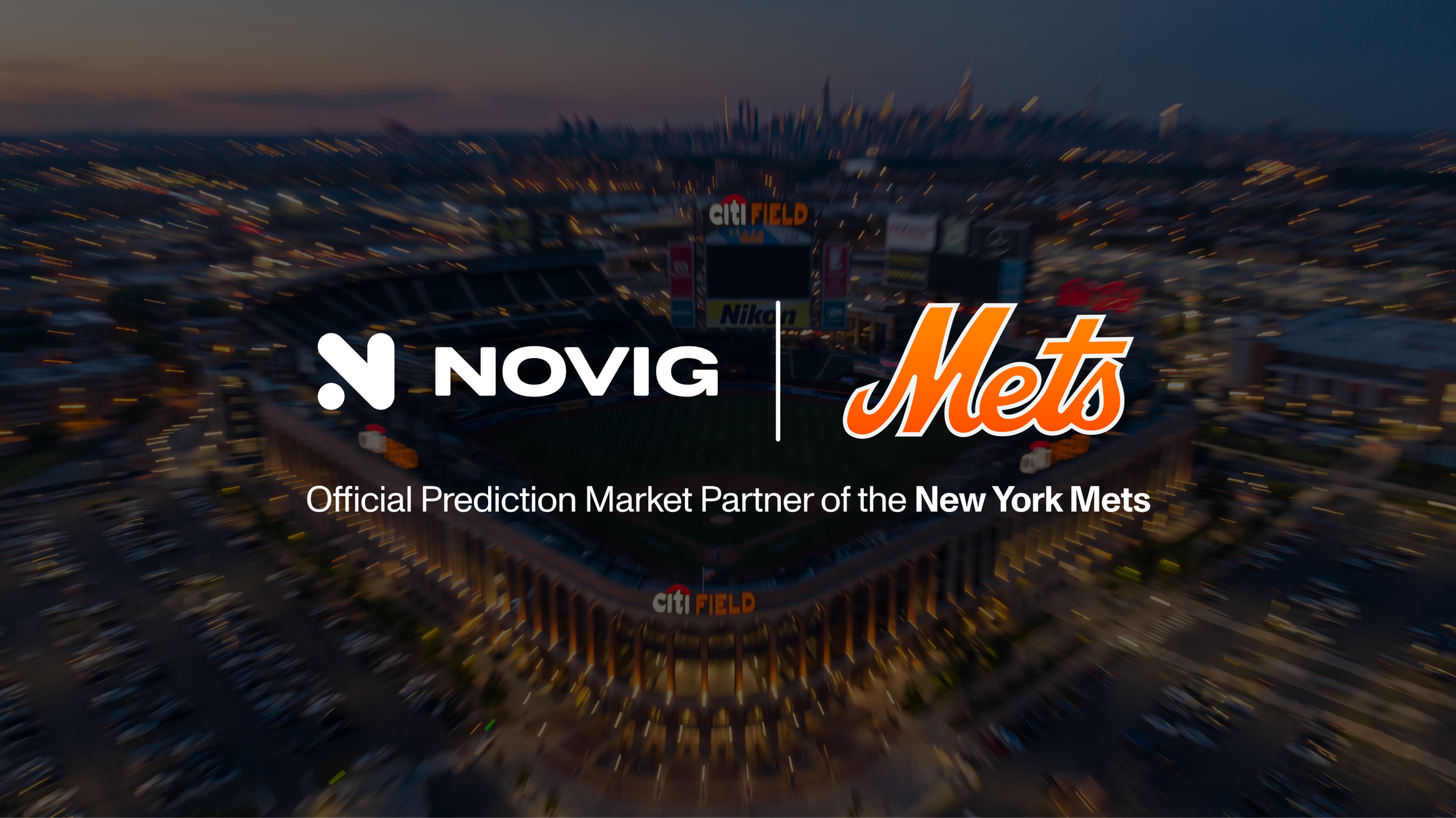 Novig Named Exclusive Official Prediction Market Partner of the New York Mets