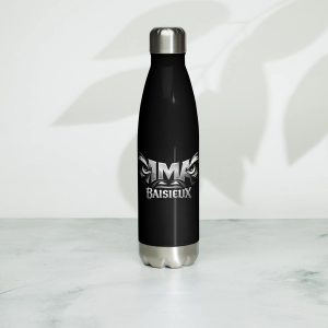 Gourde - MMA Baisieux - Black Inox 2