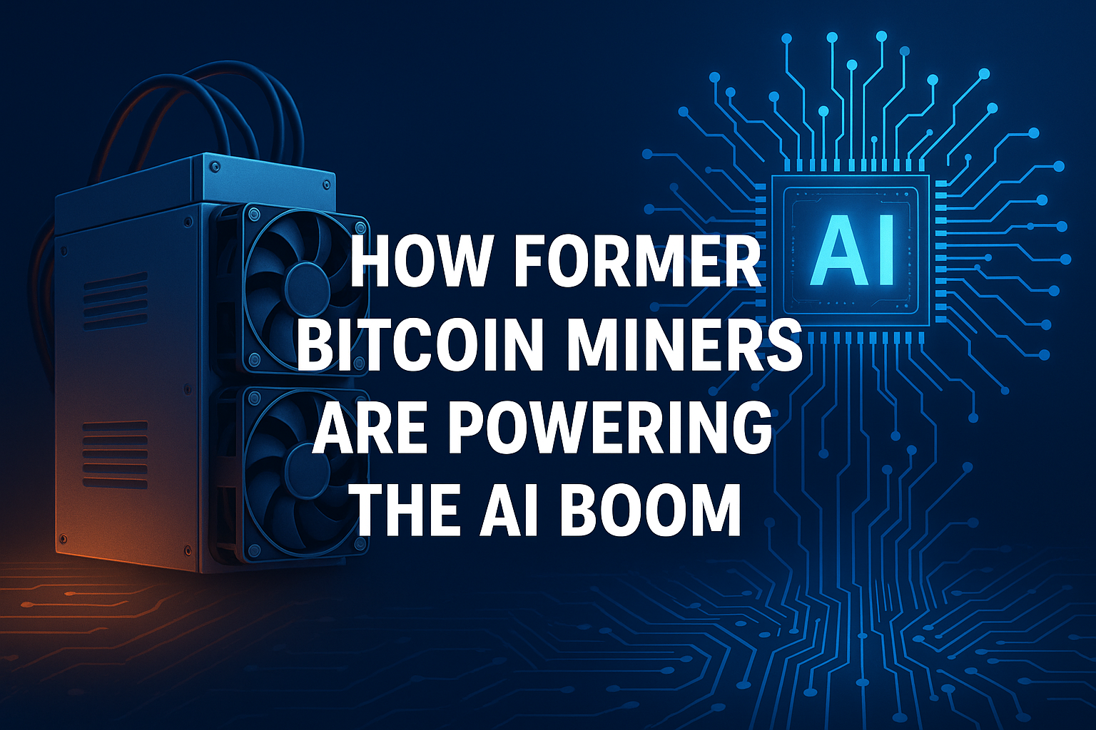 How Former Bitcoin Miners Are Powering the AI Boom - Aterio