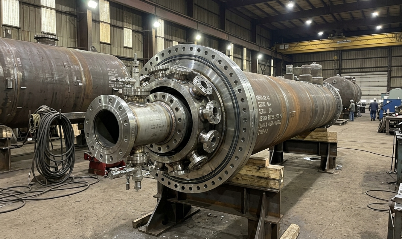 Annular Space Heat Exchanger (Concentric tube-in-tube)