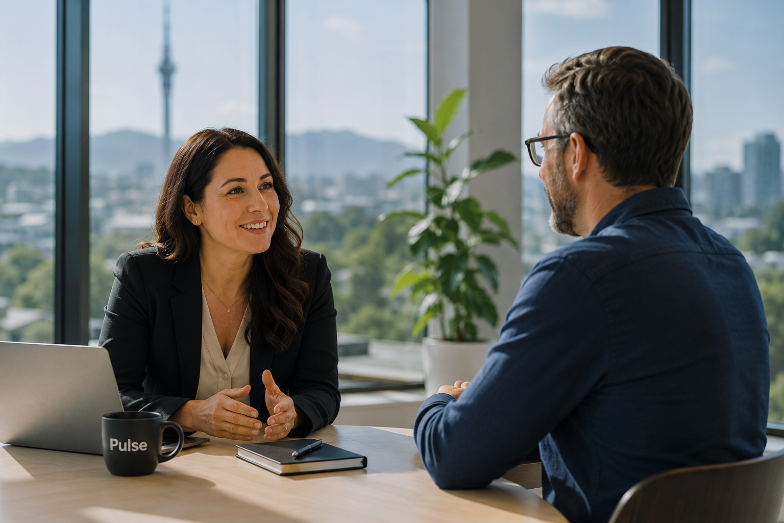 women interviewing