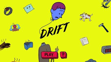 Menu Screen for the Drift Prototype game for the Wittle Webseries.