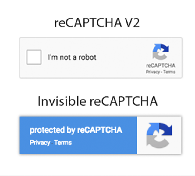 reCaptcha i'm not a robot