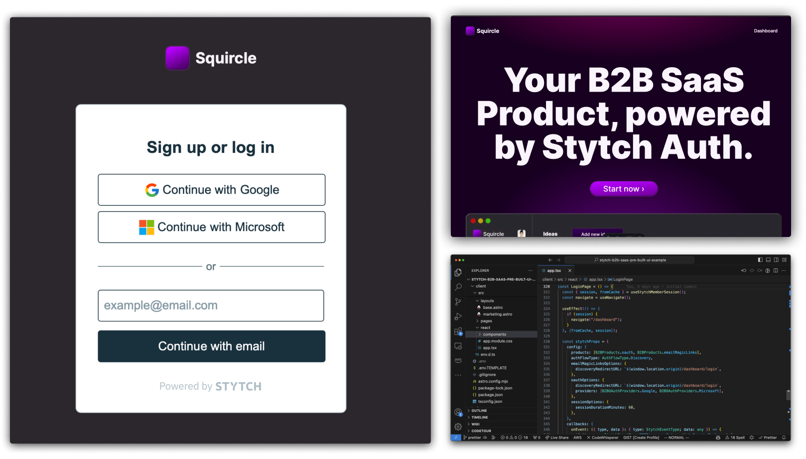 Stytch B2B SaaS demo app