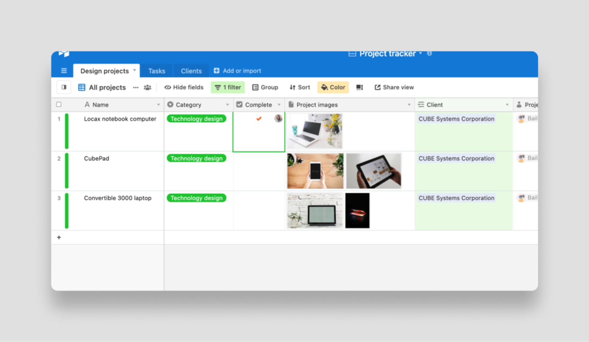 Airtable data