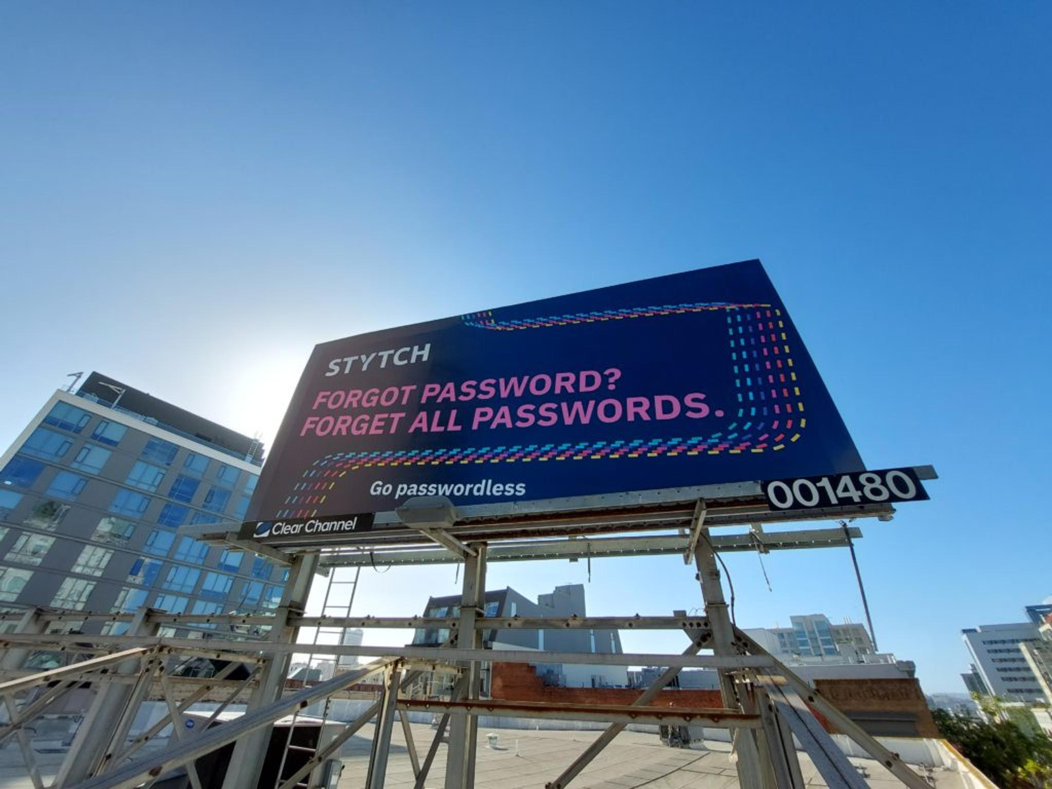 Billboard: forgot password?