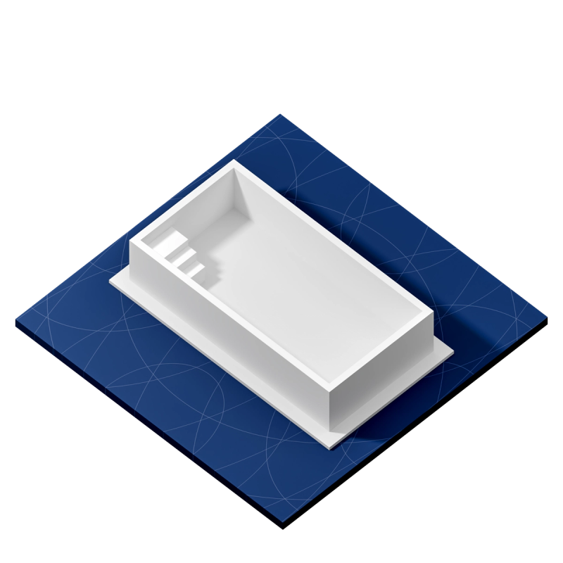 Een tijdloos zwembad in een tuin vol waterspel