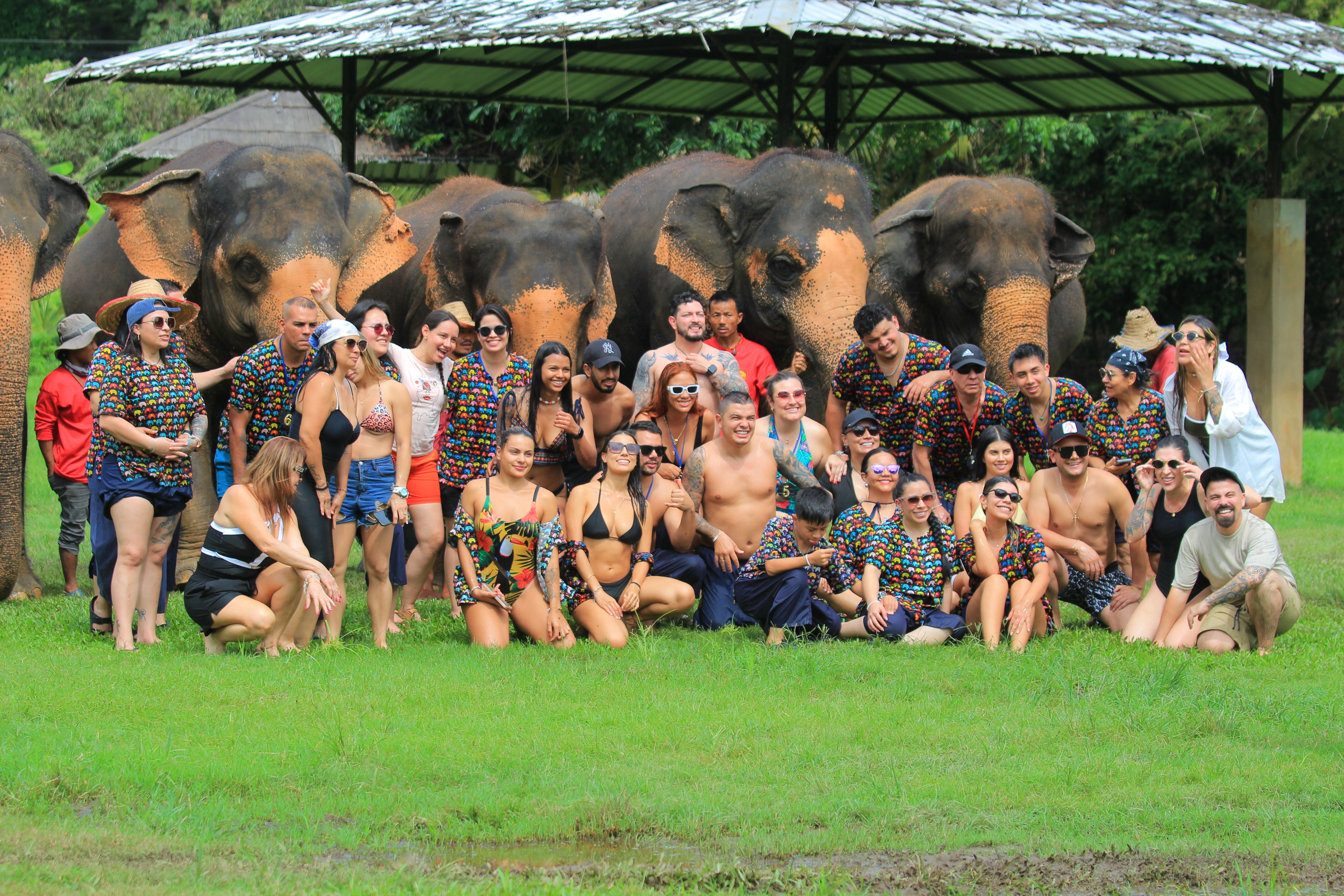 Grupo en Memorias de África