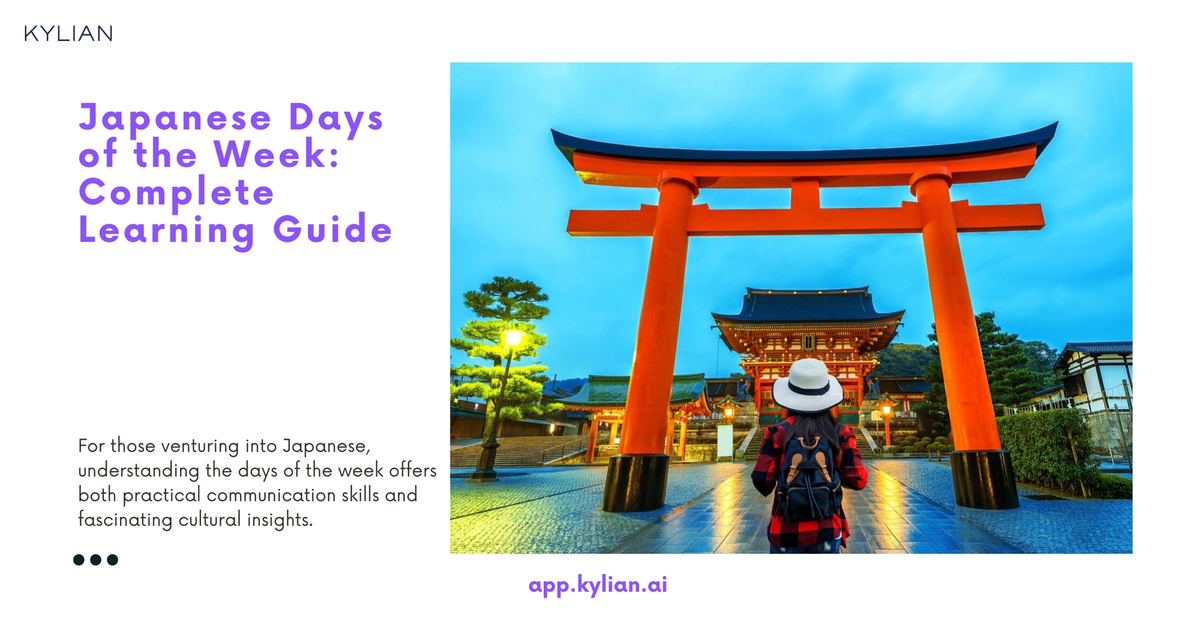 Japanese Week Days of the Week in Japanese: Everything You Need To Know