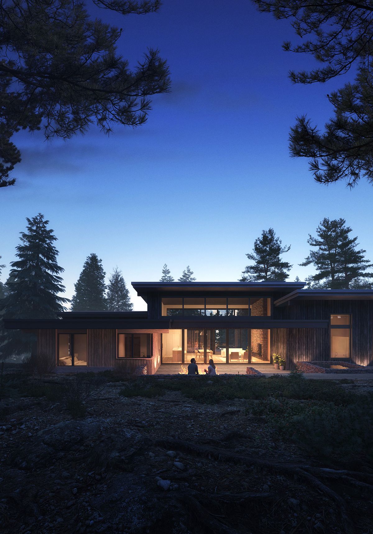 Hedda Architecture - DaveDysart Winter Lodge