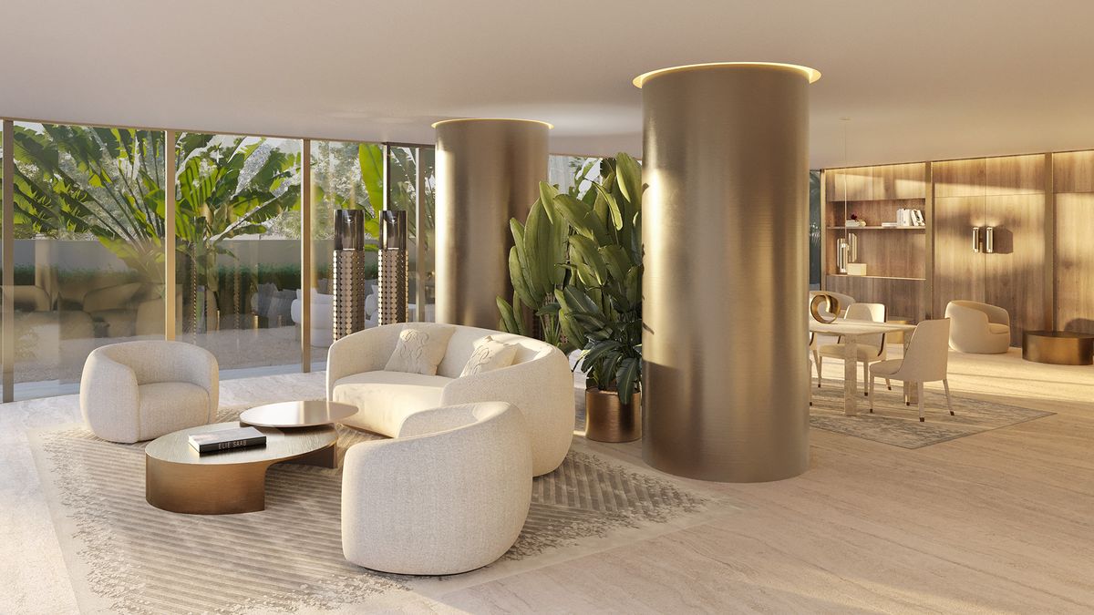 Corporate Brand - Elie Saab - Stellar Residences Lounge