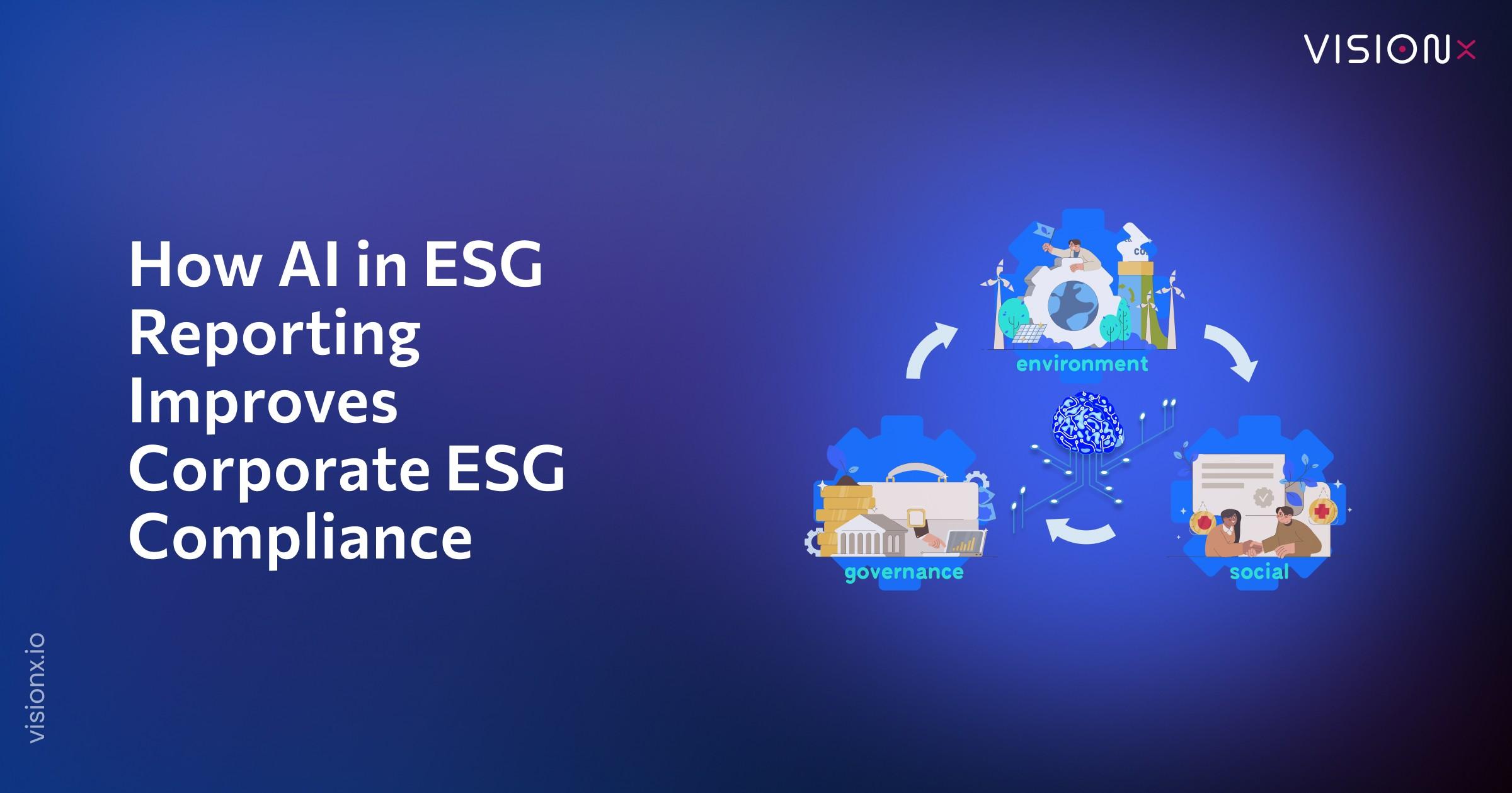 How AI in ESG Reporting Improves Corporate ESG Compliance