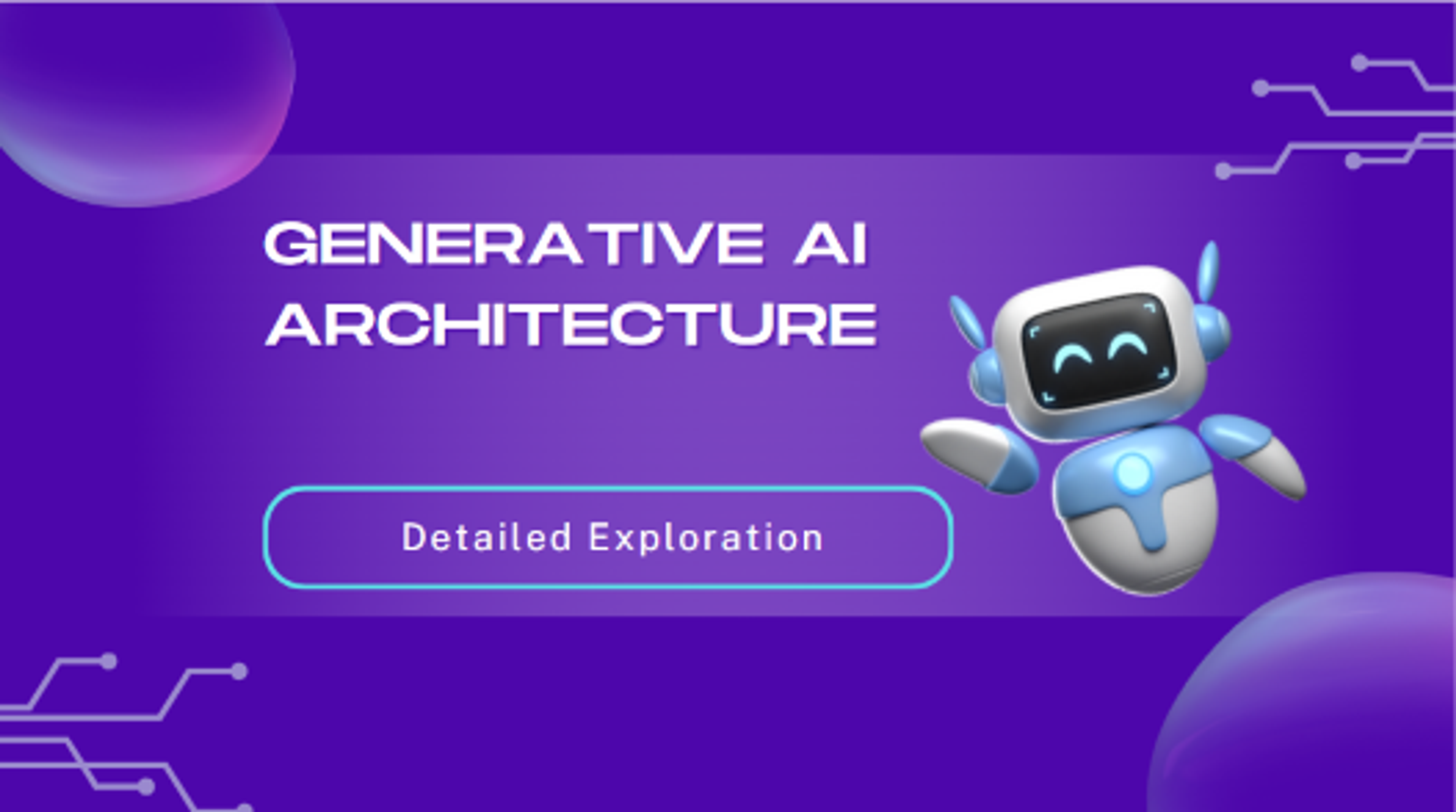 Generative AI architecture
