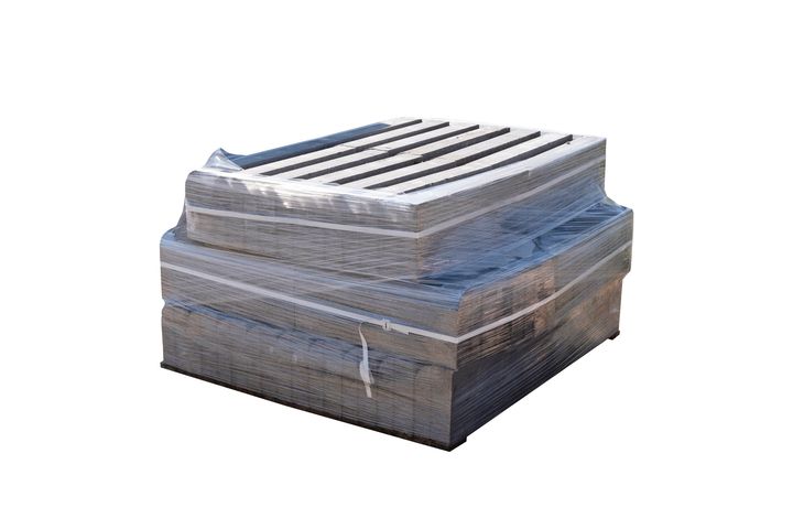 Palletbescherming met stretch hood