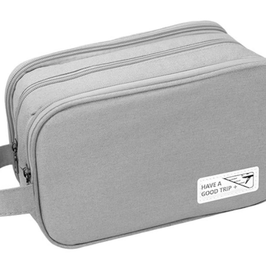 Travel Toiletry Waterproof Bag Wet and Dry Toiletry Separation