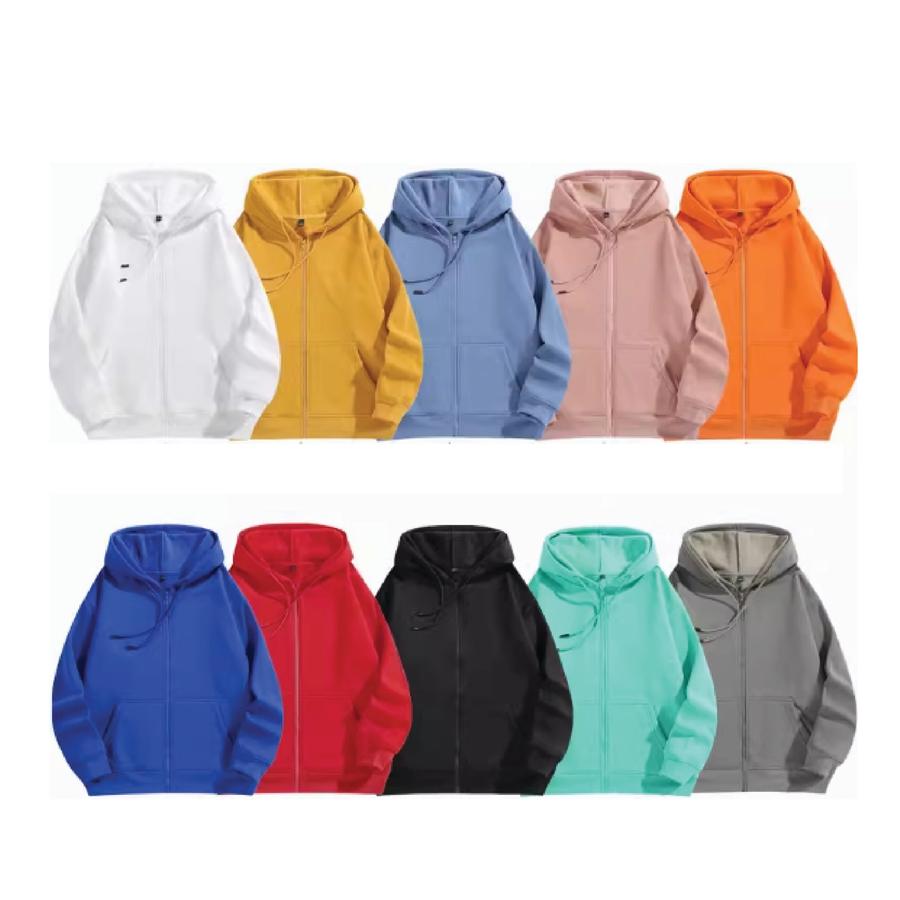 532 Zipped Wool Hoodie