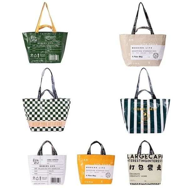Foldable Eco-Friendly Waterproof PP Woven Bag