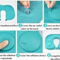 U-Shape Inflatable Travel Pillow thumbnail 3