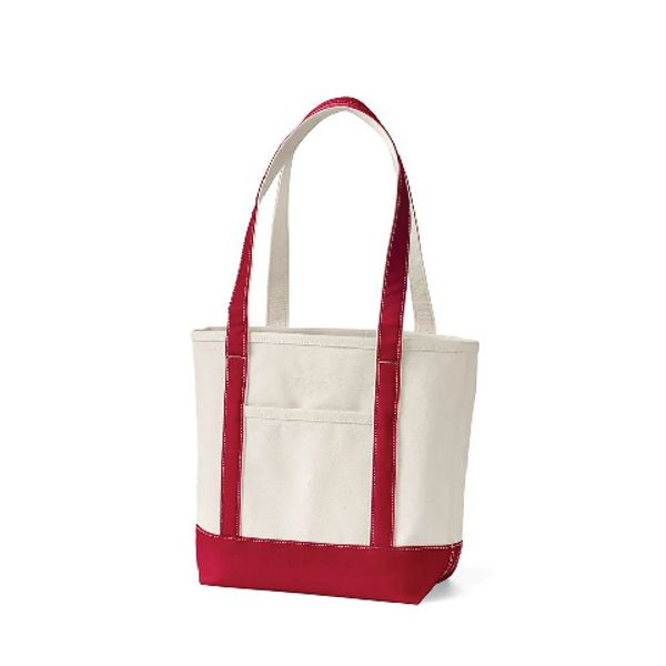Cotton Groceries Tote Long Handle