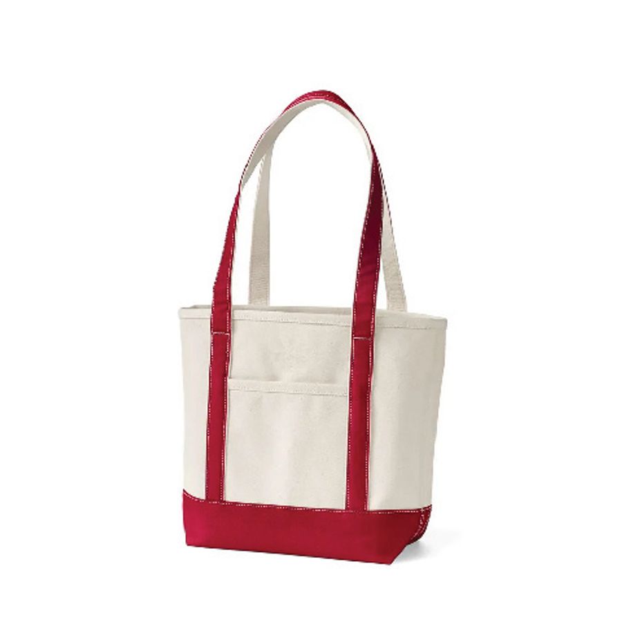 Cotton Groceries Tote Long Handle