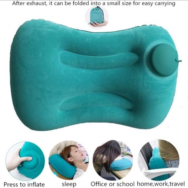 Press-type Inflatable Pillow