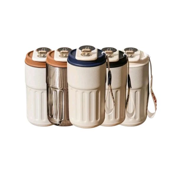 450ML Smart Thermos Bottle LED Temperature Display Coffee Cup