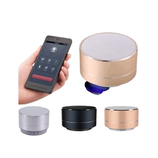 Small Steel Portable Wireless Speaker