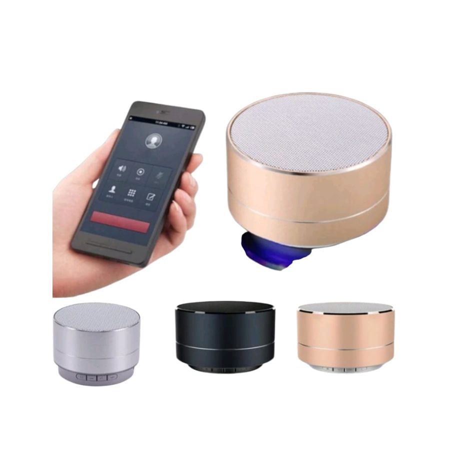 Small Steel Portable Wireless Speaker
