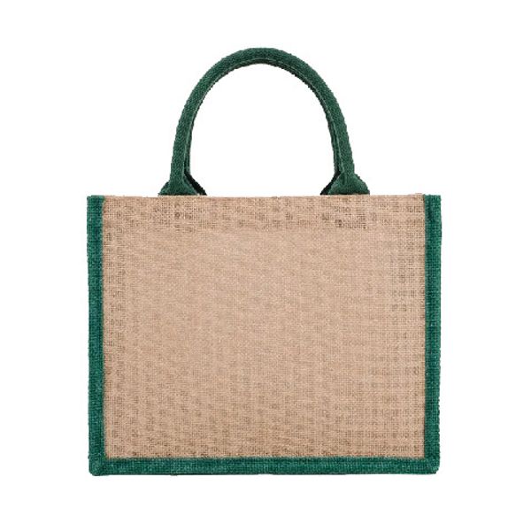 Jute Bag Colorful Sides