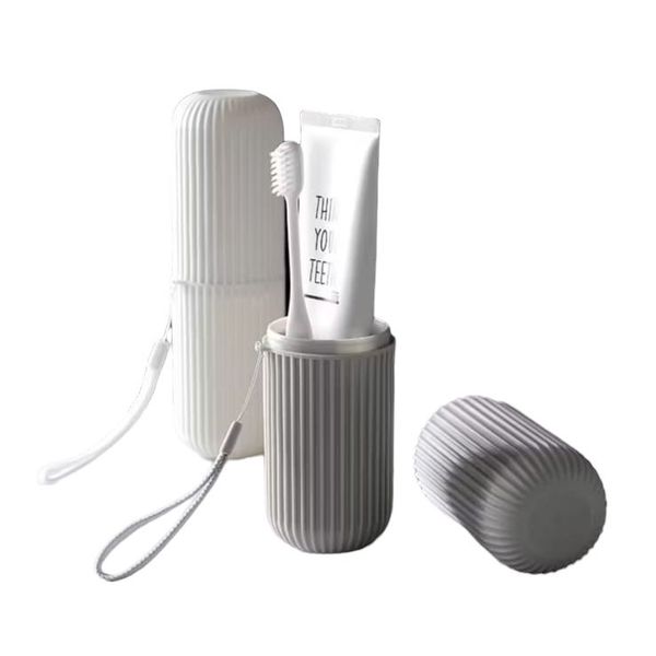 Portable Travel Toothbrush & Toothpaste Case