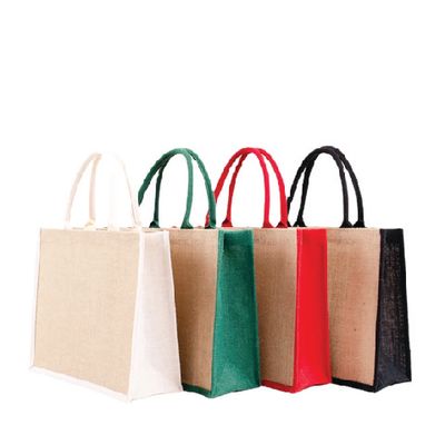 Jute Bag Colorful Sides A3 Landscape