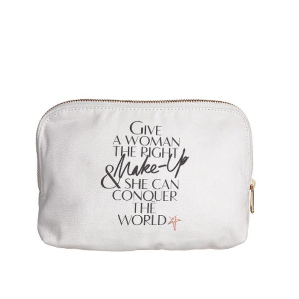 Cotton Toiletries Pouch