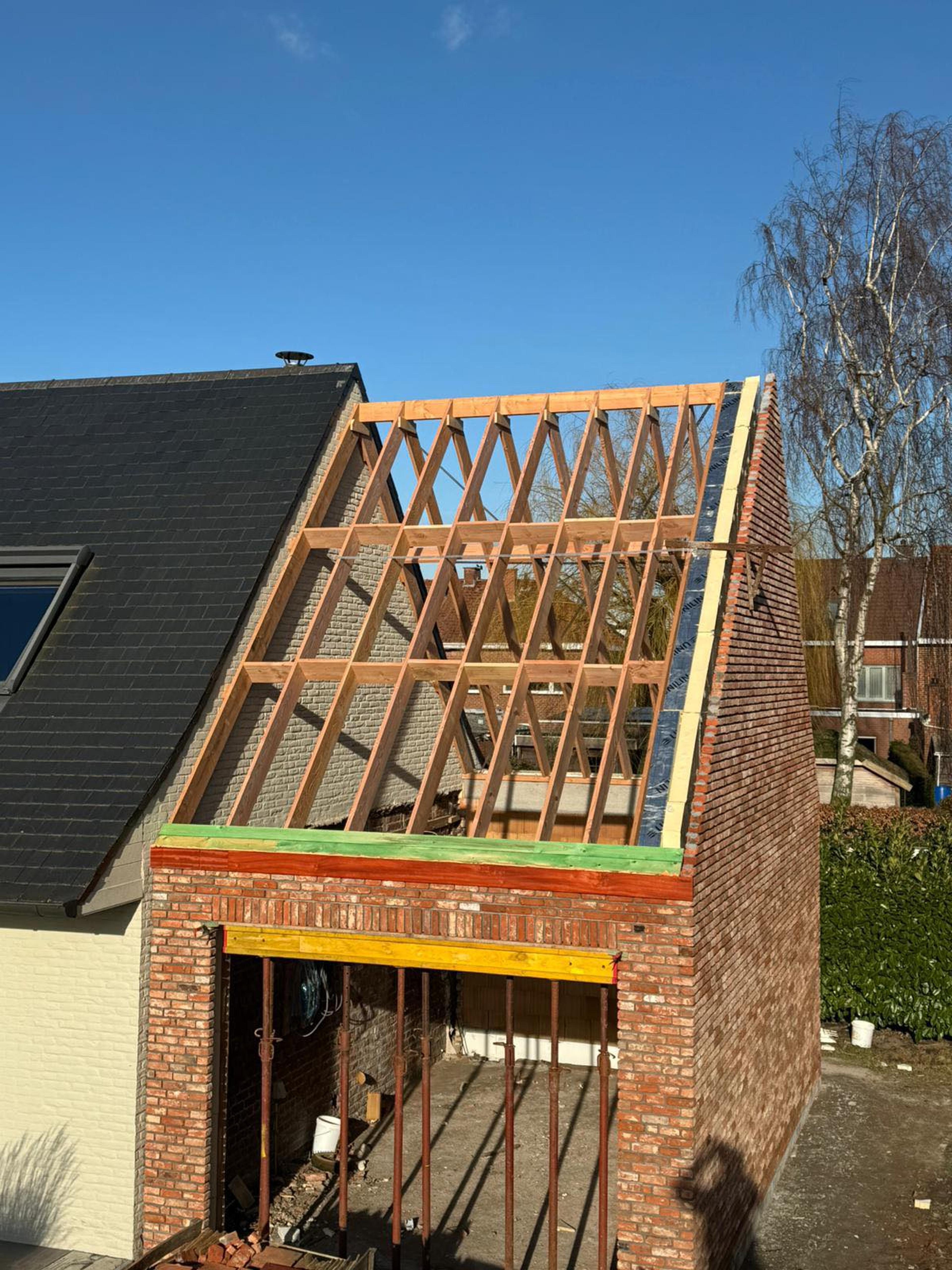 Dakconstructie Lendelede