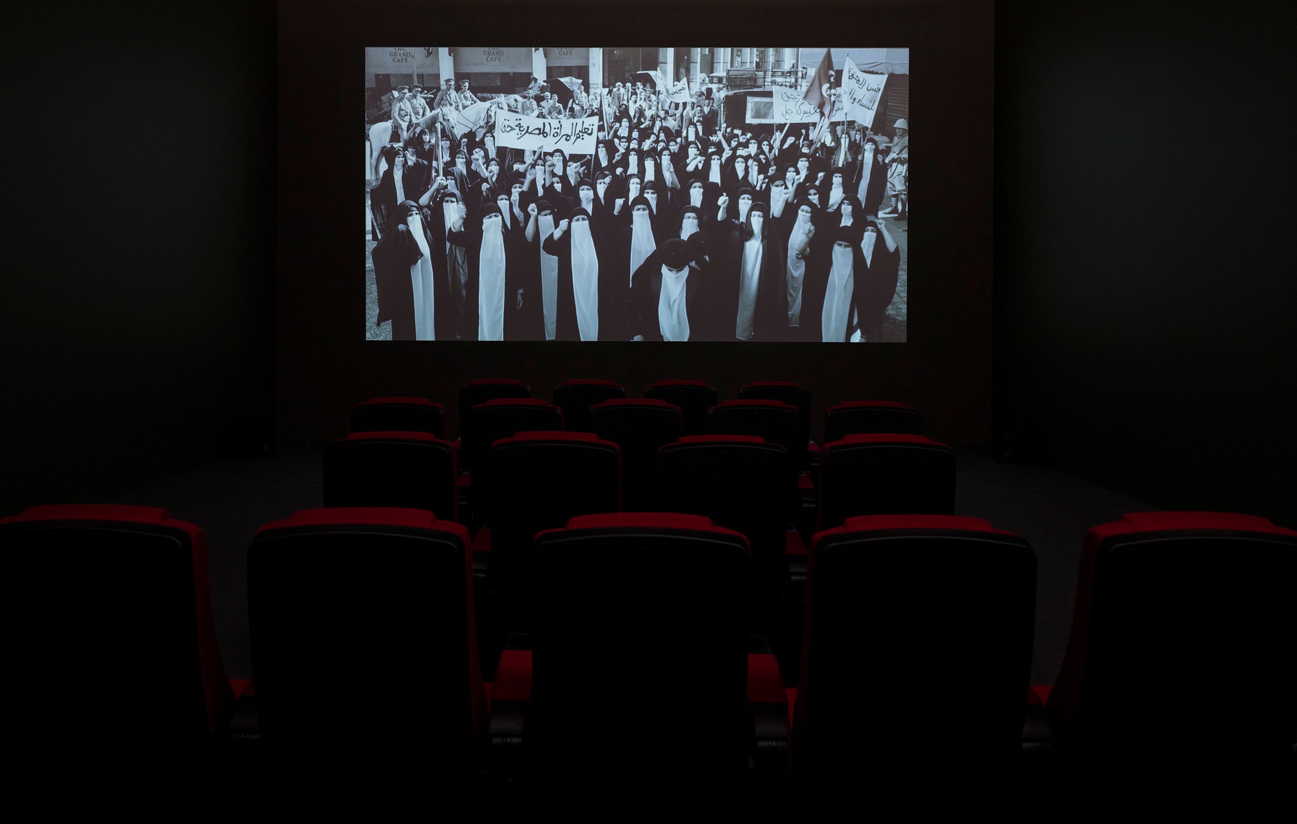 Shirin Neshat: Looking for Oum Kulthum  at Faurschou Copenhagen