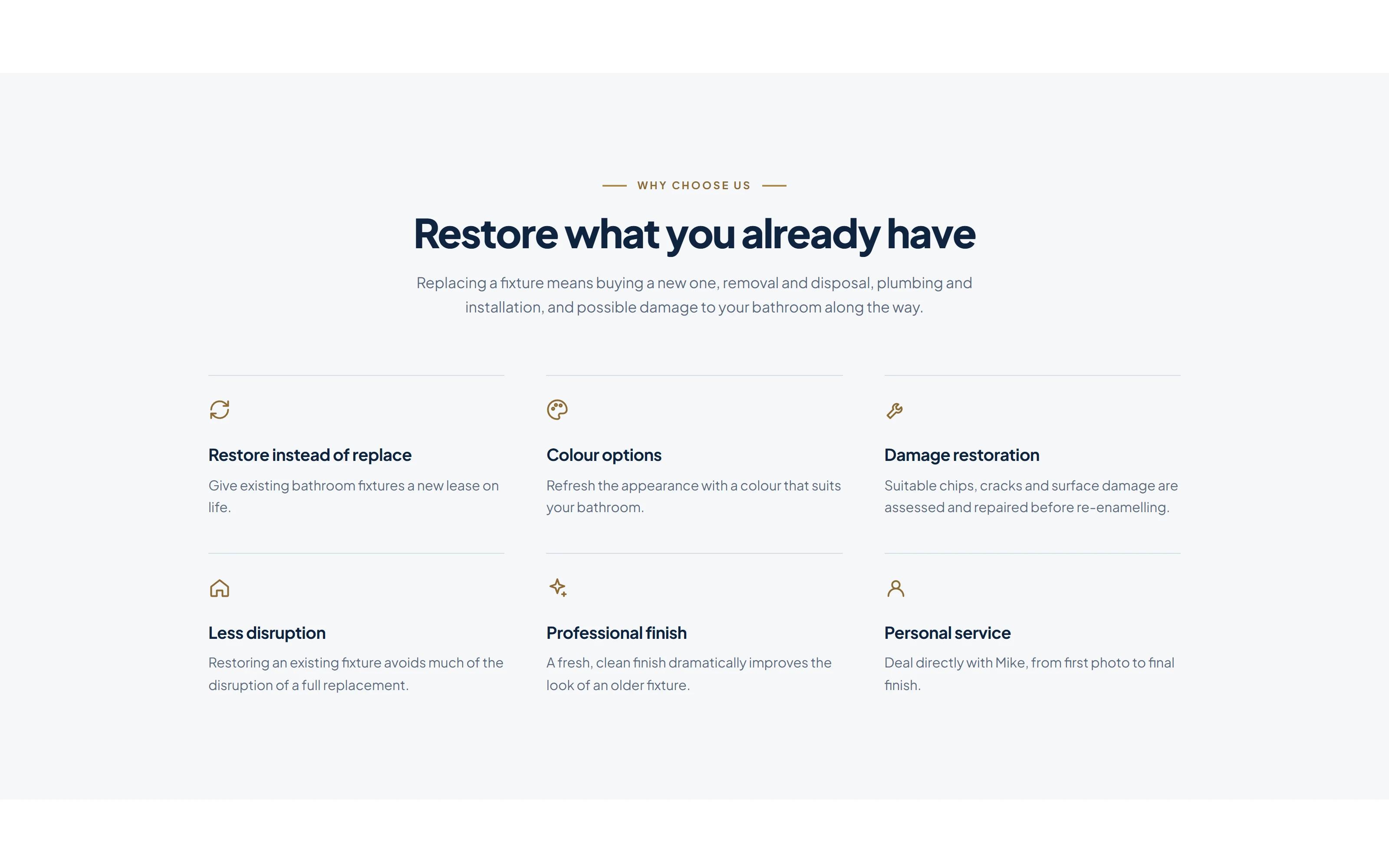 Why choose restoration over replacement