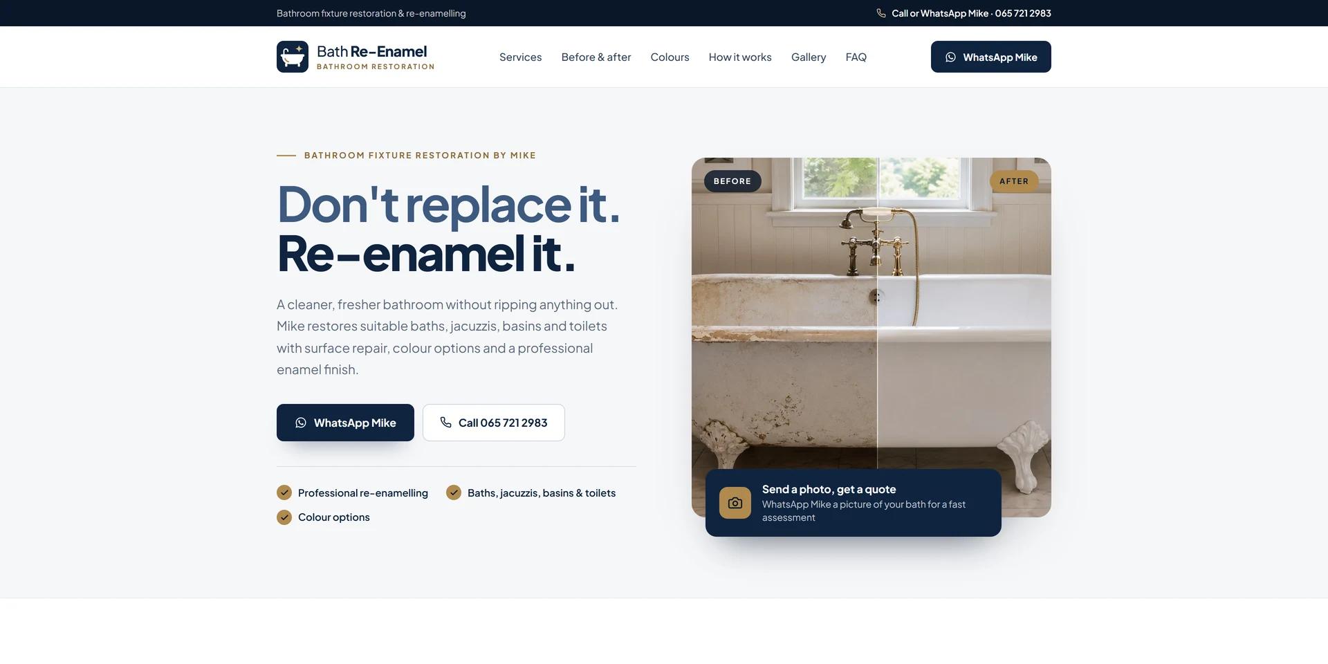 Bath Re-Enamel
