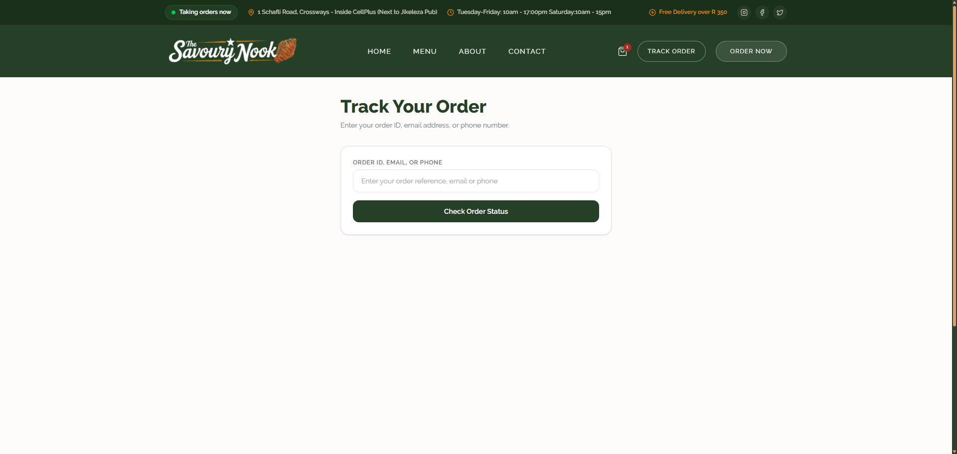 track order