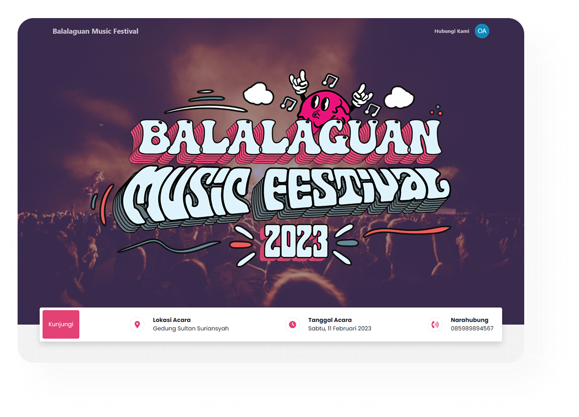 Di Balik Panggung: Mengelola Akses dan Penjualan Tiket Balalaguan Music Festival dengan Laravel