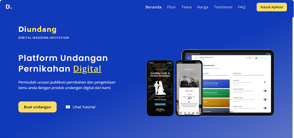 Solo Fullstack Developer: Merancang, Mengembangkan, dan Meluncurkan Platform Undangan Digital SaaS